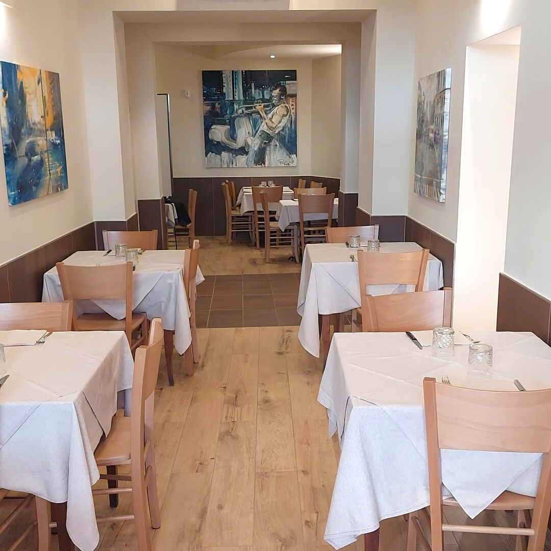 Pizza dal forno a legna de Il Ciclone